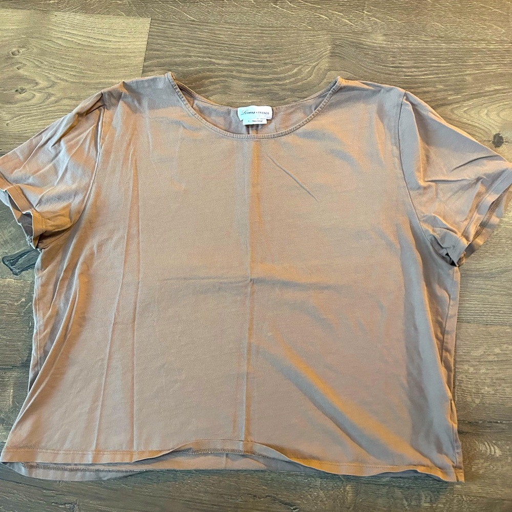 Lovers + Friends Cropped Tee (XL)